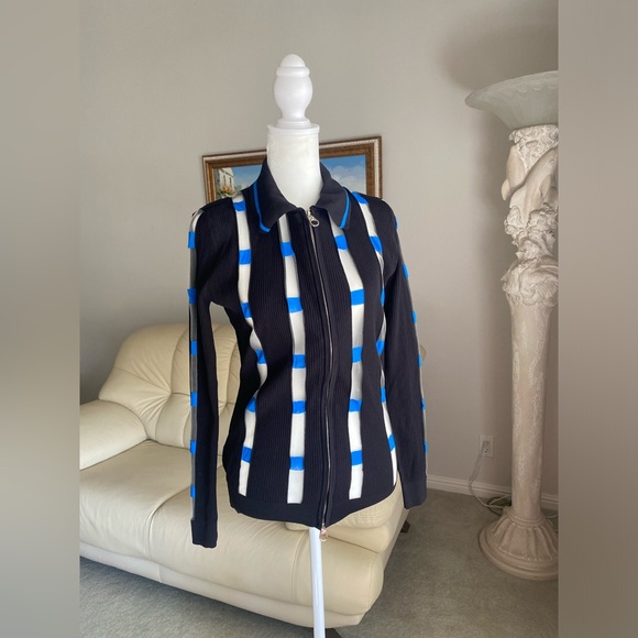 Versace long sleeve size 40 jacket - Picture 9 of 16